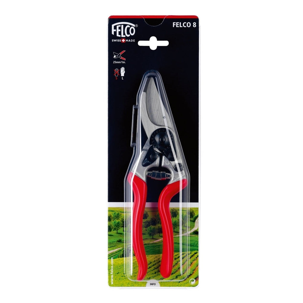 Felco 8 Ergonomic Bypass Pruning Shear F8